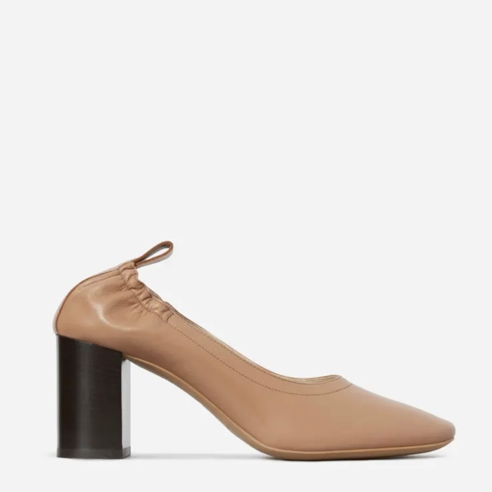 Everlane The Day High Heel Pecan